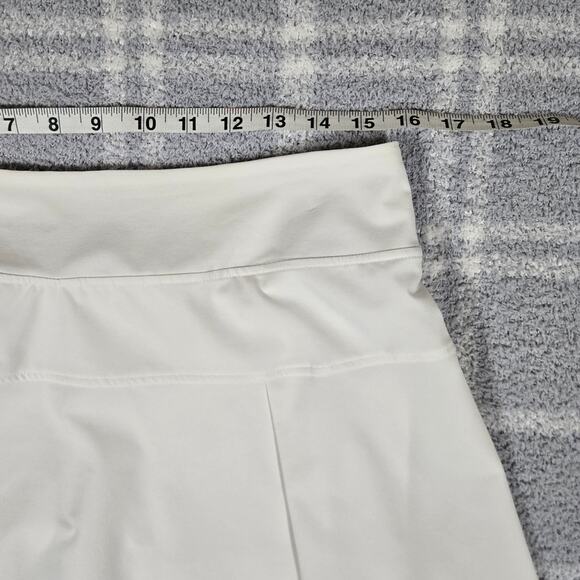 Nike Dri Fit Women's Ivory White Tennis Mini Skirt Size Medium - Picture 9 of 10